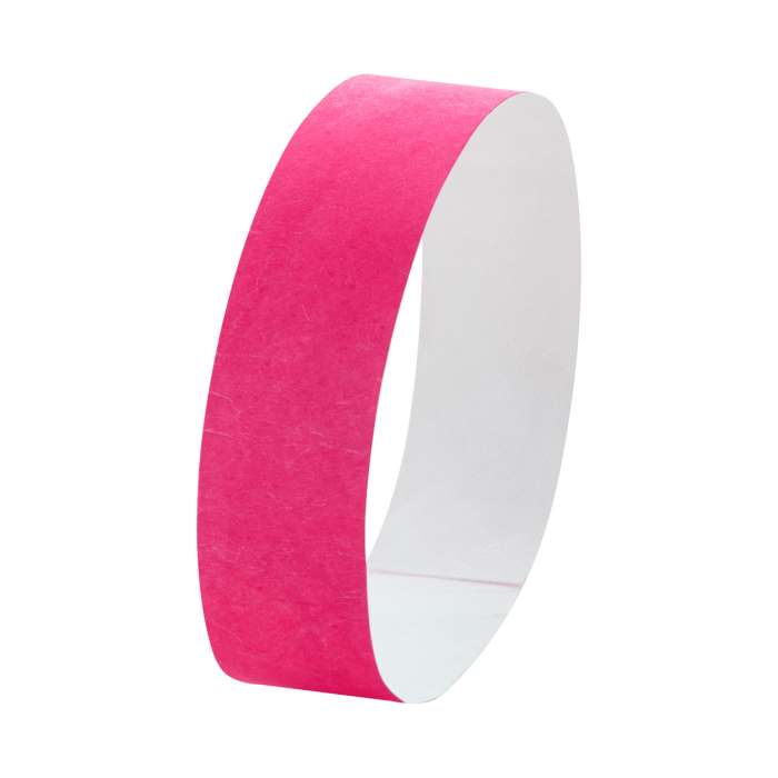 Reklámajándék | Wristvek tyvek karszalagok (10 db), rózsaszín