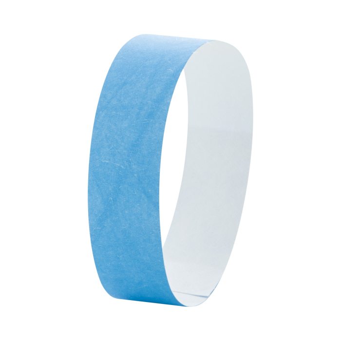 Reklámajándék | Wristvek tyvek karszalagok (10 db), világoskék
