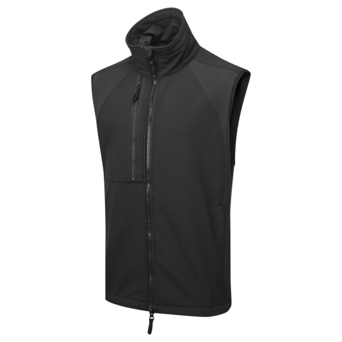 Portwest WX2 Eco Softshell mellény, fekete | Adgift Reklámajándéktól Portwest WX2 Eco Softshell mellény, fekete