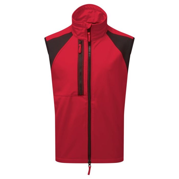 Portwest WX2 Eco Softshell mellény, mélypiros | Adgift Reklámajándéktól Portwest WX2 Eco Softshell mellény, mélypiros