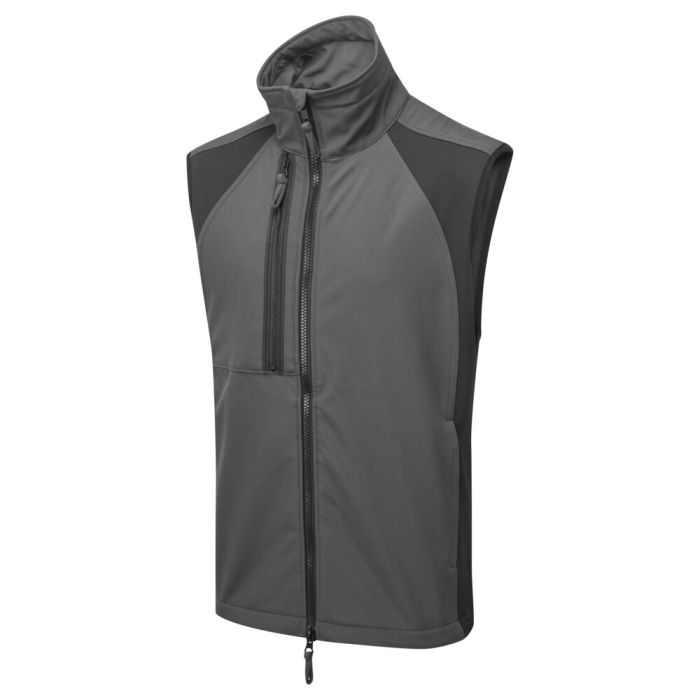 Portwest WX2 Eco Softshell mellény, mole szürke