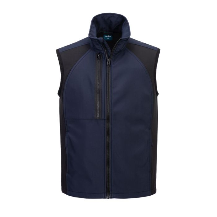 Portwest WX2 Eco Softshell mellény, navy