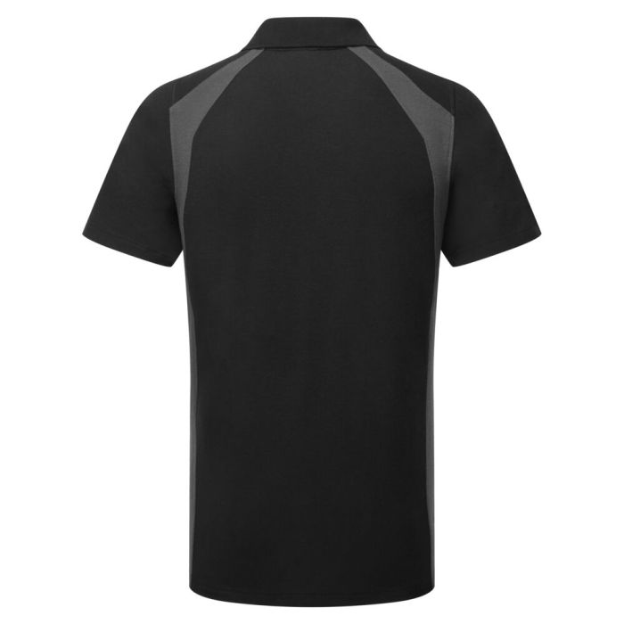 Portwest WX2 PÓLÓING S/S, fekete/szürke | Adgift Reklámajándéktól Portwest WX2 PÓLÓING S/S, fekete/szürke
