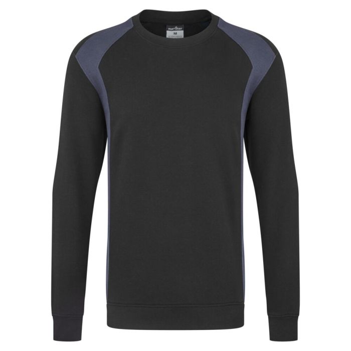 Portwest WX2 Sweatshirt, fekete/navy