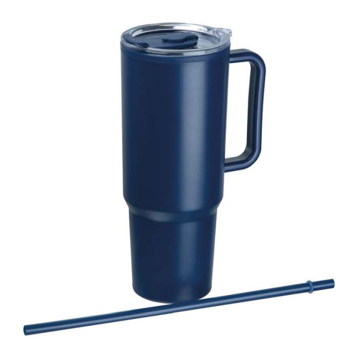 Reklámajándék | XXL termoszbögre, 1200ml, sötétkék