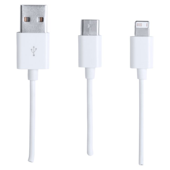 Zaref USB töltős kulcstartó, kék
