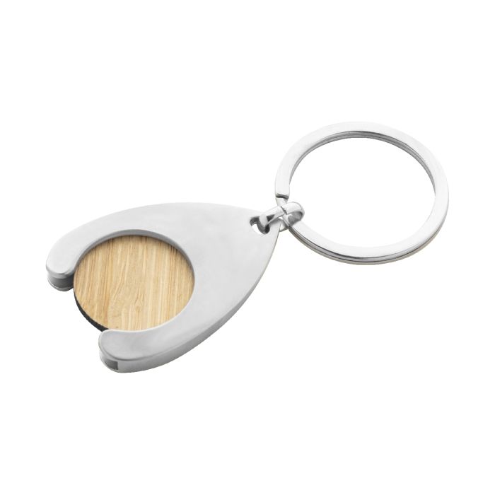 Reklámajándék | Zoinc bevásárlókocsi érme, natúr