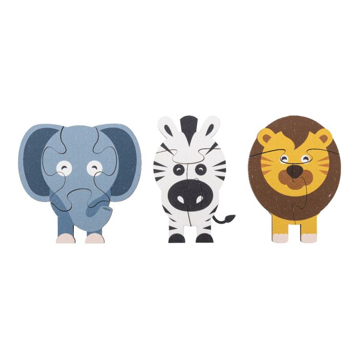 Reklámajándék | Zoofrik kirakós, állatok, többszínű