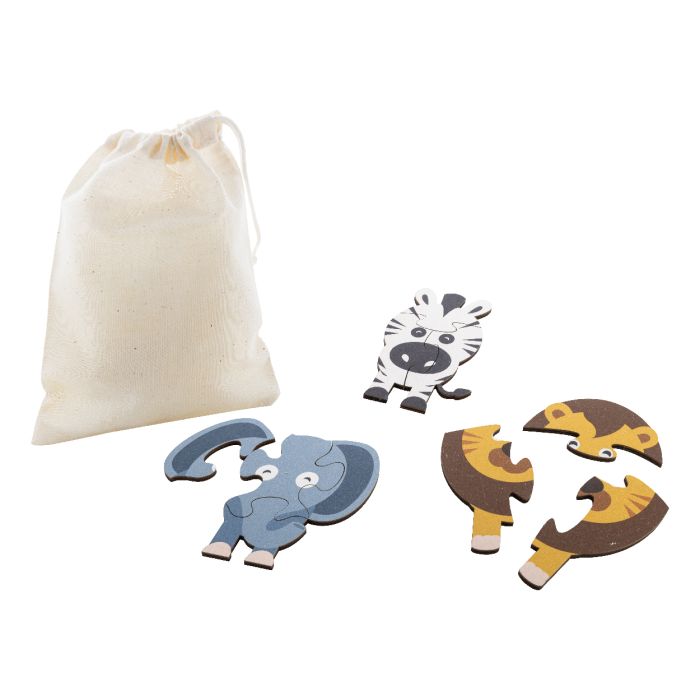 Reklámajándék | Zoofrik kirakós, állatok, többszínű