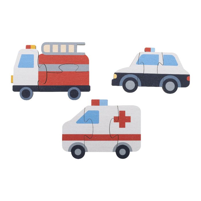 Reklámajándék | Zoofrik kirakós, járművek, többszínű